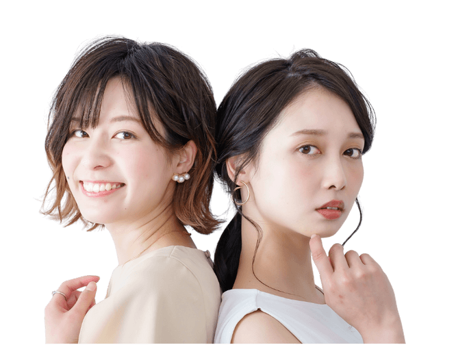 女性ライバー2人